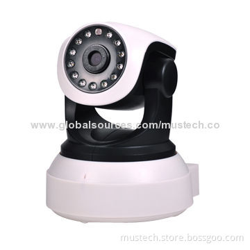 Factory Direct Sale 720P Wireless P2P Night Vision Function IP Camera, 12V DC/2.0A Power SupplyNew